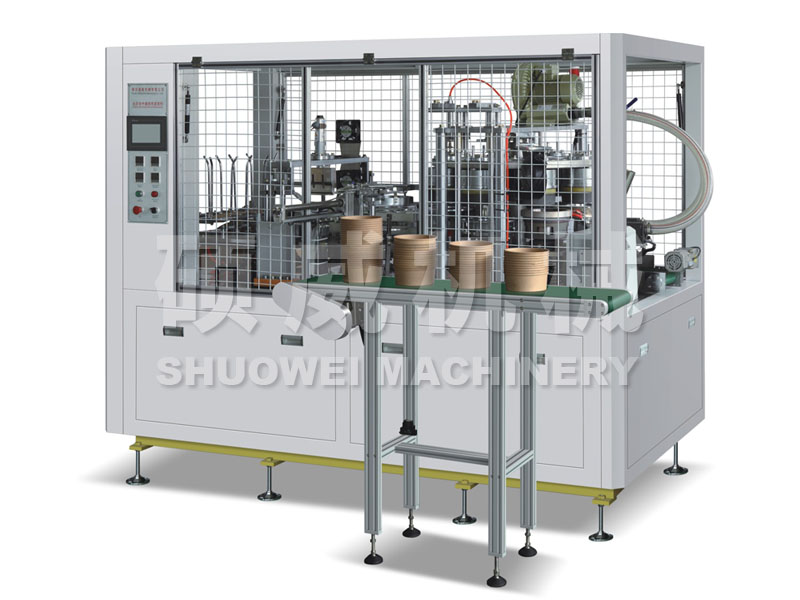 全自動沙拉碗紙碗成型機